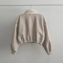 Load image into Gallery viewer, Button Cropped Jacket