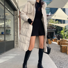 Load image into Gallery viewer, Belted Long Bubble Jacket