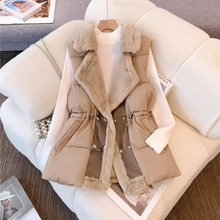 Load image into Gallery viewer, Fur Collar Puffer Vest