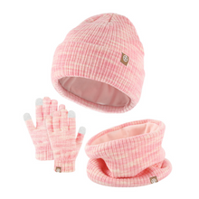 Load image into Gallery viewer, Kiddie Warmer Set (Beanie, Gloves, Neck Warmer) Printed