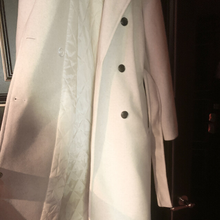 Load image into Gallery viewer, Double breasted Long Wool Coat
