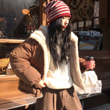 Load image into Gallery viewer, High Collar Sherpa Puffer Jacket