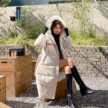 Load image into Gallery viewer, Belted Long Bubble Jacket