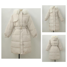 Load image into Gallery viewer, Belted Long Bubble Jacket