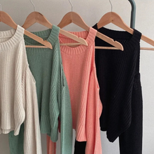 Load image into Gallery viewer, Open Shoulder Sweater