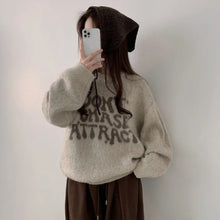 Load image into Gallery viewer, Don't Chase, Attract Knit Sweater