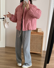 Load image into Gallery viewer, Semi-Cropped Puffer Jacket