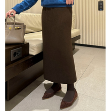 Load image into Gallery viewer, Fleece Knit Skirt