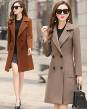 Load image into Gallery viewer, Buttoned Wool Coat