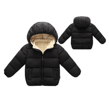Load image into Gallery viewer, Kiddie Fleece Bubble Jacket