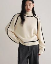 Load image into Gallery viewer, Lined Knit Turtleneck