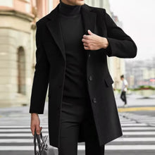 Load image into Gallery viewer, Classic Wool Blend Coat - Men