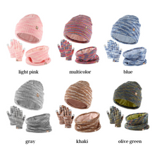 Load image into Gallery viewer, Kiddie Warmer Set (Beanie, Gloves, Neck Warmer) Printed