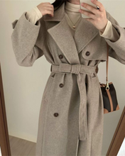 Load image into Gallery viewer, Soft Wool Trench Coat