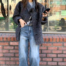 Load image into Gallery viewer, Funnel Neck Soft Fur Jacket