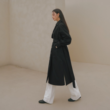 Load image into Gallery viewer, Side Slit Trench Coat