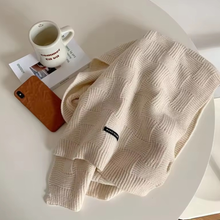 Load image into Gallery viewer, Long Knitted Scarf - Weave Pattern