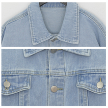 Load image into Gallery viewer, Semi-Oversized Denim Jacket