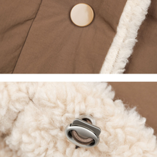 Load image into Gallery viewer, High Collar Sherpa Puffer Jacket
