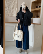 Load image into Gallery viewer, Semi-Cropped Puffer Jacket