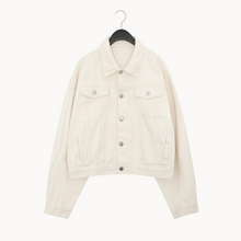 Load image into Gallery viewer, Semi-Oversized Denim Jacket