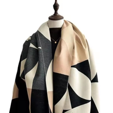 Load image into Gallery viewer, Printed Cashmere Blend Scarf