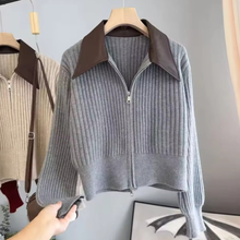 Load image into Gallery viewer, Dual-zip Sweater