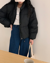 Load image into Gallery viewer, Semi-Cropped Puffer Jacket
