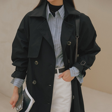 Load image into Gallery viewer, Side Slit Trench Coat