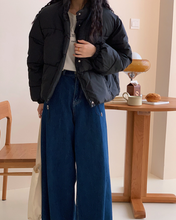 Load image into Gallery viewer, Semi-Cropped Puffer Jacket