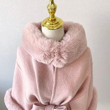 Load image into Gallery viewer, Fur Cape Poncho