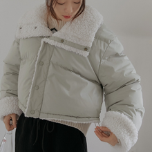 Load image into Gallery viewer, Reversible Cropped Puffer