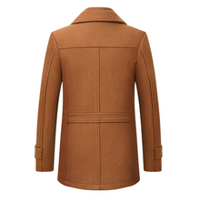 Load image into Gallery viewer, Soft Wool Blend Coat for Men