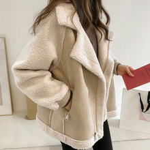 Load image into Gallery viewer, Suede Raglan Jacket