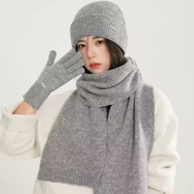 Load image into Gallery viewer, Beanie, Scarf & Gloves Set