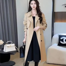 Load image into Gallery viewer, Long Trench Coat