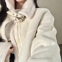 Load image into Gallery viewer, High-Collar Suede Jacket