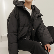 Load image into Gallery viewer, Classic Hooded Puffer Jacket