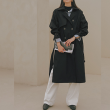 Load image into Gallery viewer, Side Slit Trench Coat