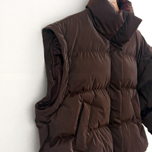 Load image into Gallery viewer, Two-way Puffer Jacket