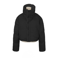 Load image into Gallery viewer, Reversible Cropped Puffer