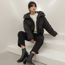 Load image into Gallery viewer, Classic Hooded Puffer Jacket