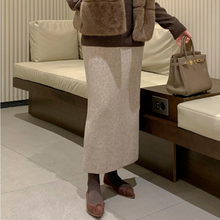 Load image into Gallery viewer, Fleece Knit Skirt