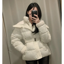 Load image into Gallery viewer, Wide Collar Puffer Jacket