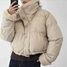Load image into Gallery viewer, Reversible Cropped Puffer