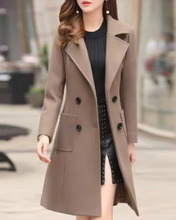 Load image into Gallery viewer, Buttoned Wool Coat