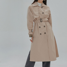Load image into Gallery viewer, Side Slit Trench Coat