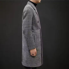 Load image into Gallery viewer, Long Houndstooth Coat