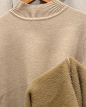 Load image into Gallery viewer, Fleece Mockneck Mini Dress