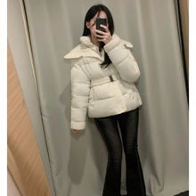 Load image into Gallery viewer, Wide Collar Puffer Jacket